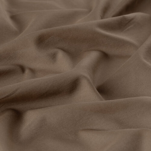 Dark Mink Plain Cotton Scarf