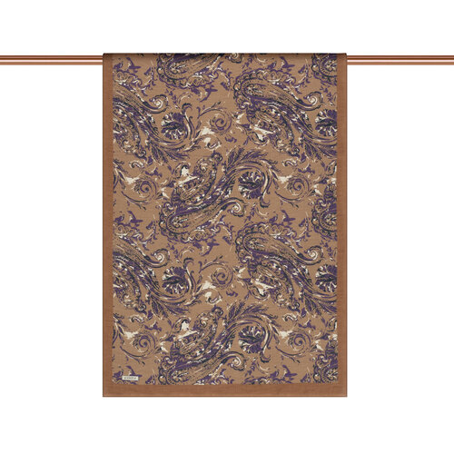 Dark Nude Breeze Print Tencel Scarf