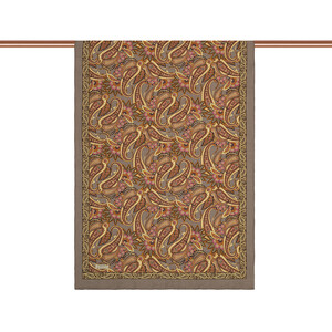 Dark Stone Armoni Print Tencel Scarf - Thumbnail