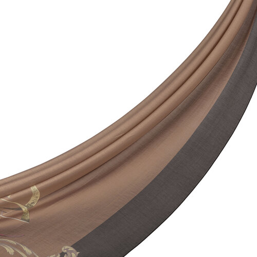 Dark Stone Baroque Signature Tencel Scarf