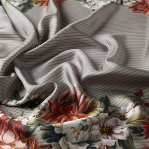 ipekevi - Dark Stone Eva Twill Silk Scarf (1)
