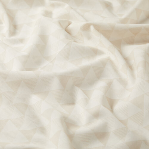 Dark Stone Pyramid Print Cotton Scarf