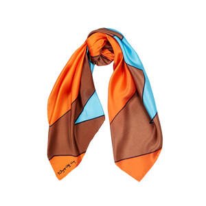 ipekevi - Deduction Twill Silk Scarf (1)