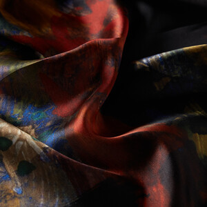 ipekevi - Deep Pathos Twill Silk Scarf (1)