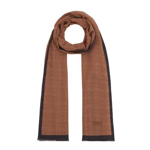 شال الفصول الأربعة مونغرام لون نحاسي