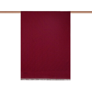 ipekevi - Dört Mevsim Bordo İE Monogram Şal (1)