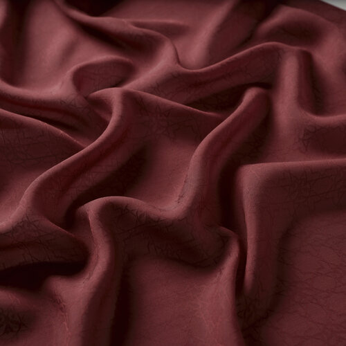 Dört Mevsim Bordo Mini Seljuk Monogram Şal