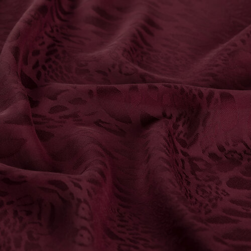 Dört Mevsim Bordo Vahra Desenli Şal