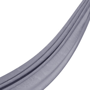 ipekevi - Dört Mevsim Buz Beyazı Gökgülü Desenli Şal