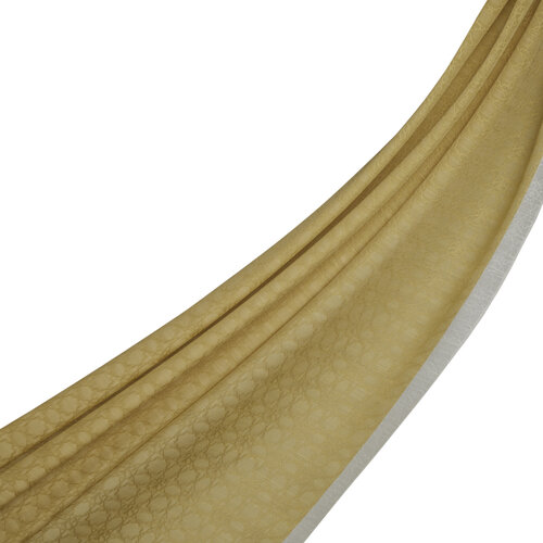 Dört Mevsim Gold Monogram Şal