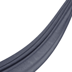 ipekevi - Dört Mevsim Gümüş Gökgülü Desenli Şal