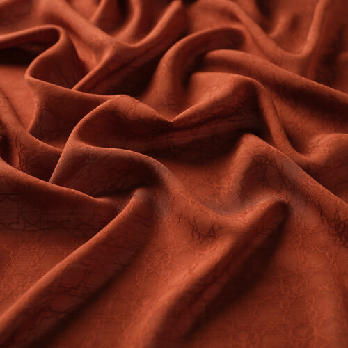 شال الفصول الأربعة مونغرام لون بريك غامق