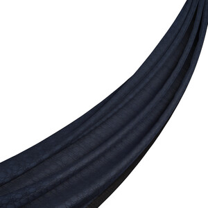 ipekevi - شال الفصول الأربعة مونغرام لون كحلي داكن