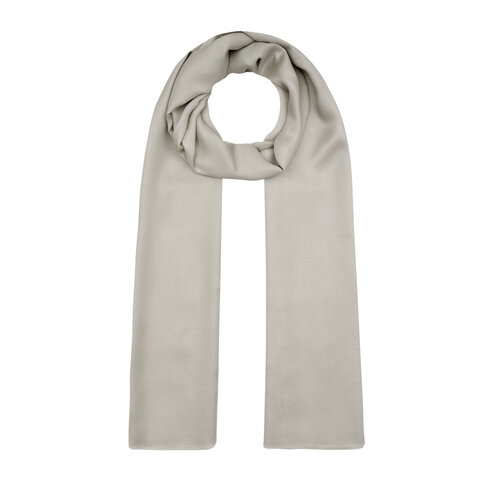 Dört Mevsim Krem Paisley Monogram Şal 