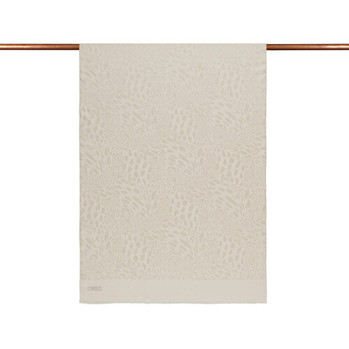 Dört Mevsim Krem Vahra Desenli Şal