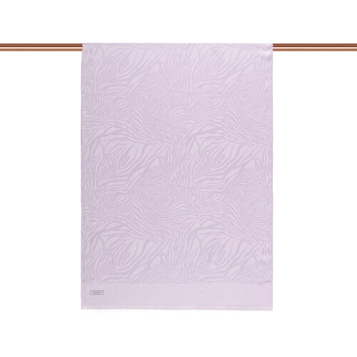 Dört Mevsim Leylak Zebra Desenli Monogram Şal