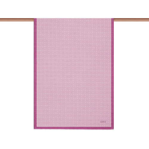 Dört Mevsim Lilyum Pembe Monogram Şal