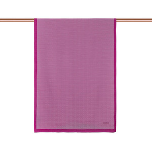 ipekevi - Dört Mevsim Şeker Pembe Monogram Şal (1)
