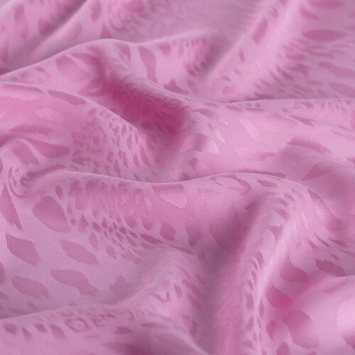 Dört Mevsim Şeker Pembe Vahra Desenli Şal