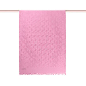 ipekevi - Dört Mevsim Şeker Pembesi İE Monogram Şal (1)