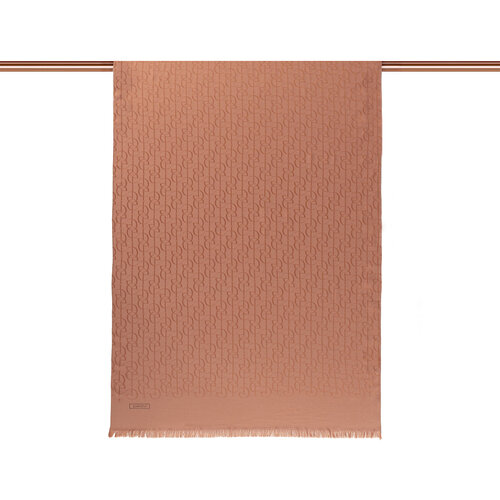 Dört Mevsim Tarçın İE Monogram Şal 