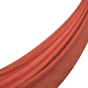 ipekevi - شال الفصول الأربعة تصميم بيزلي لون برتقالي