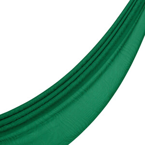 All Seasons Emerald Zebra Print Monogram Scarf - Thumbnail