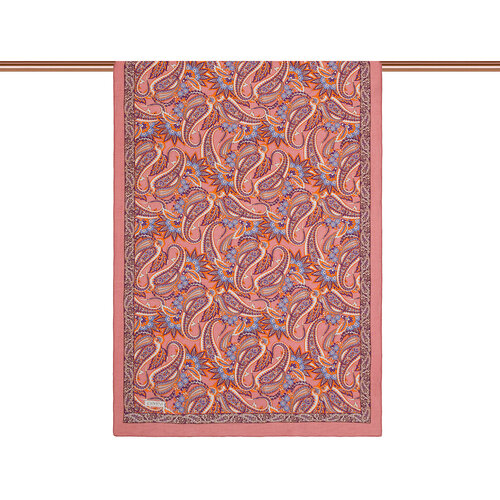 Dry Rose Armoni Print Tencel Scarf