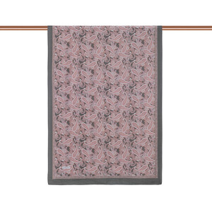 ipekevi - Dry Rose Charcoal Mezopotamya Model 01 Print Tencel Scarf (1)