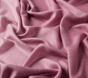 Dry Rose Gradient Wool Silk Scarf - Thumbnail