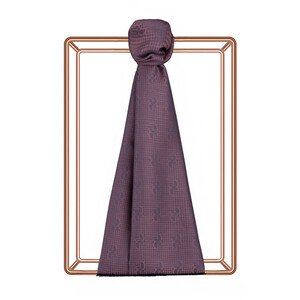 Dry Rose IE Monogram Cotton Silk Scarf - Thumbnail