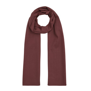 Dry Rose Plain Cotton Scarf - Thumbnail