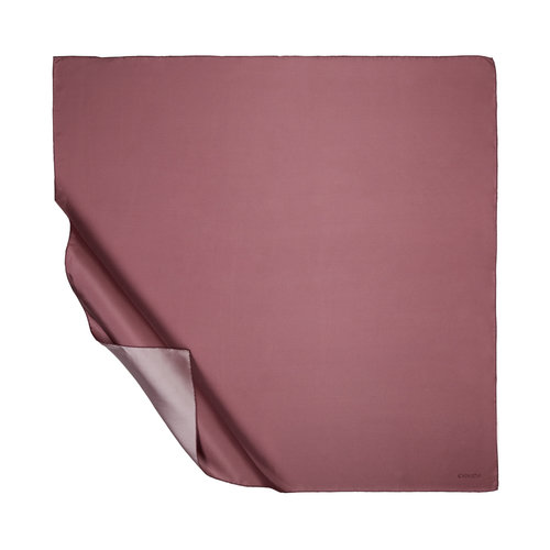 Dry Rose Plain Silk Twill Scarf