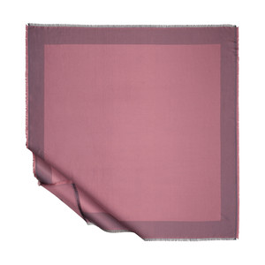 Dry Rose Reversible Silk Scarf - Thumbnail