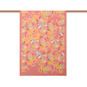 ipekevi - Dry Rose Soulful Blooms Tencel Print Scarf (1)