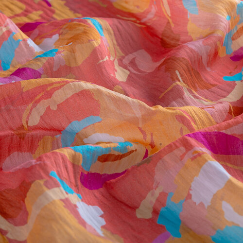 Dry Rose Soulful Blooms Tencel Print Scarf