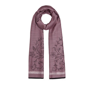 Dry Rose Vine Garden Print Scarf - Thumbnail