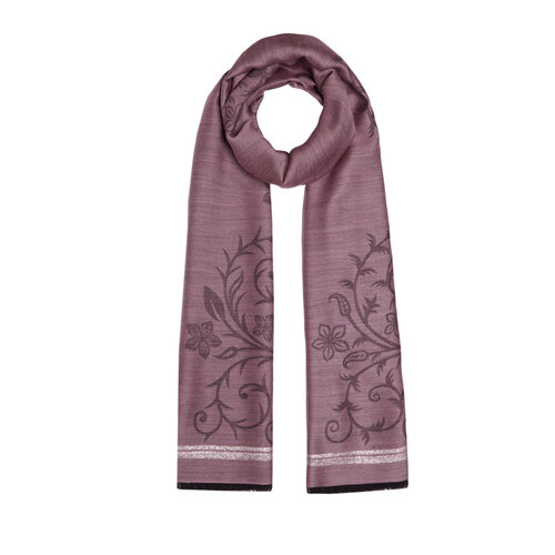 Dry Rose Vine Garden Print Scarf