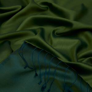 ipekevi - Duck Horn Reversible Silk Scarf (1)