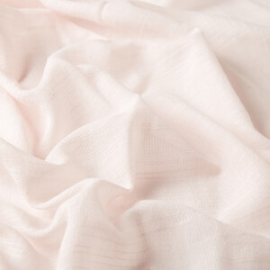 Dusty Pink Plain Cotton Silk Scarf - Thumbnail