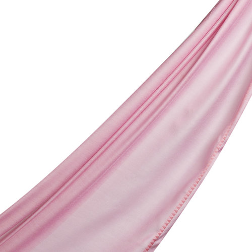 Dusty Pink Pyramid Modal Silk Scarf