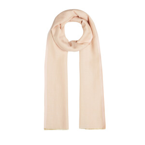 ipekevi - Dusty Pink Reversible Cotton Silk Scarf (1)