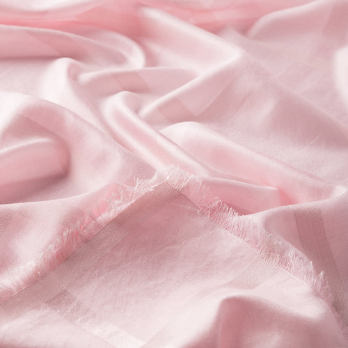 Dusty Pink Satin Silk Scarf