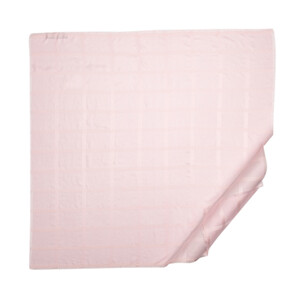 Dusty Pink Satin Silk Scarf - Thumbnail