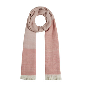 Dusty Pink Wool Scarf - Thumbnail