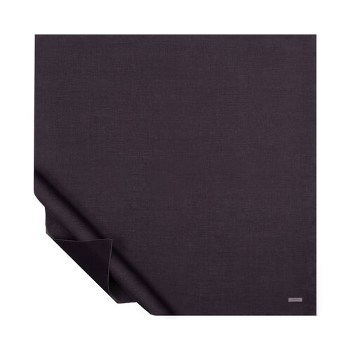 Eggplant Purple Plain Cotton Scarf