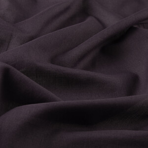 ipekevi - Eggplant Purple Plain Cotton Scarf (1)