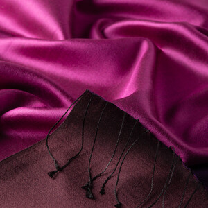 ipekevi - Elegant Purple Reversible Silk Scarf (1)