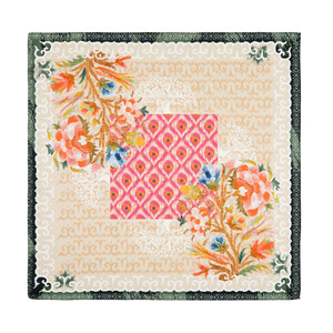 Embroidery Silk Twill Pocket Square Model 05 - Thumbnail