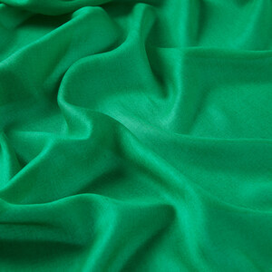 Emerald Green Plain Modal Scarf - Thumbnail